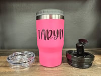 Image 10 of Personalized Can Cooler, 5 in 1 Can Cooler, Custom Tumbler with Lid, Stainless Steel Tumbler, Tum...