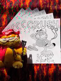 Image 2 of Crush ICE Garfield Print