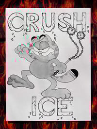Image 1 of Crush ICE Garfield Print