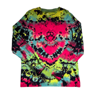 Image 2 of Size Large - Step Into the Neon Void- long sleeve