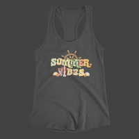 Image 2 of Summer Vibes Racerback Tank