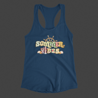 Image 7 of Summer Vibes Racerback Tank