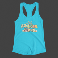 Image 8 of Summer Vibes Racerback Tank