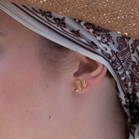 Image 4 of Cowboy Boot Stud Earrings