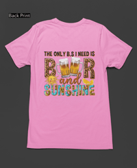Image 4 of Beer & Sunshine Tee