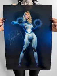 Image 1 of SUE STORM 12"x18" signed poster