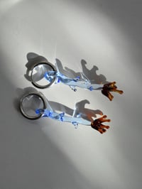 Image 2 of Sea Anemone Earrings / Amber