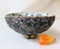 Image 12 of Handmade Paper Mache Bowl with Ferns | Botanical Eco Decor – ArtMood