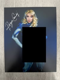 Image 1 of SUE STORM 8x10inch signed NSFW print