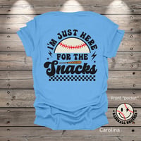 Image 2 of Just Here For The Snacks Brother Youth Short Sleeve
