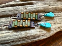 Image 6 of Alegria Alegria beaded earrings/ n71