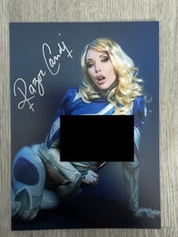 Image 1 of SUE STORM 5x7inch signed NSFW print