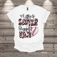 Image 2 of Little Sister, Biggest Fan #2 Youth Short Sleeve