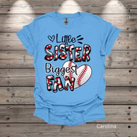 Image 3 of Little Sister, Biggest Fan #2 Youth Short Sleeve