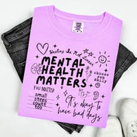 Mental Health Doodle Tee