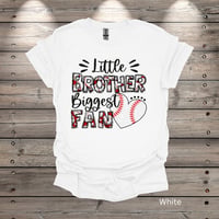 Image 4 of Little Brother, Biggest Fan #2 Youth Short Sleeve