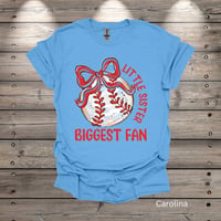 Image 2 of Little Sister Ball and Bow Youth Short Sleeve