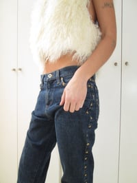 Image 1 of Dolce & Gabbana Early 00s Rivet Jeans