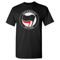 Antifacist Action Antifa Black Lives Matter Anti Trump Punk Rock Shirt