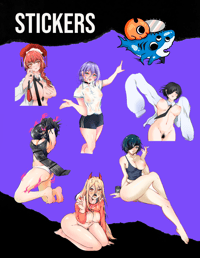 CHAINSAW MAN STICKERS