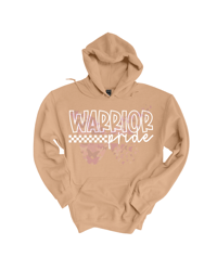 Warrior Pride Checkered Hoodie 