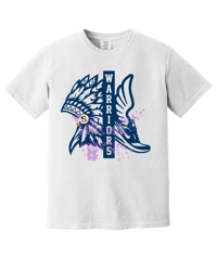 Warriors Track w/headdress tee