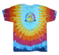 Image 3 of GRATEFUL DEAD WOOD BEARS LICENSED ART TIE DYE T SHIRT