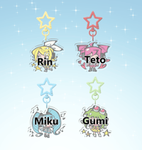 Image 2 of VOCALOID Keychains [PREORDER]