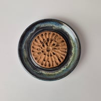 Image 2 of Grater dish - Night Sky (Dark Blue) with colored rim 01202602