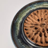 Image 3 of Grater dish - Night Sky (Dark Blue) with colored rim 01202602