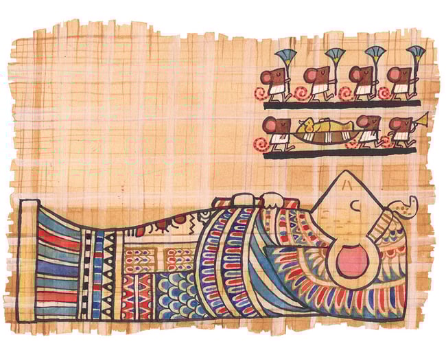 Of Mice and Mummies: Queen Neferteacake