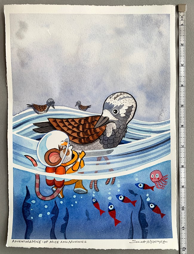 Of Mice and Mummies: Pedro and Friendly Seabird