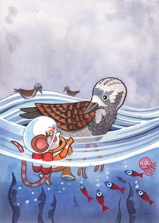 Of Mice and Mummies: Pedro and Friendly Seabird