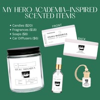Image 1 of MHA-Inspired Scented Items