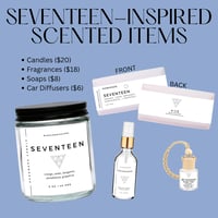 Image 1 of Seventeen-Inspired Scented Items