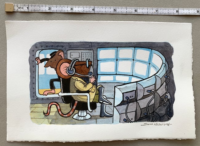 Of Mice and Mummies: Gorgonzola's Control Room