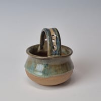 Image 1 of Sweet Little Herb Basket: Jasper (Green/Gold) 01202601