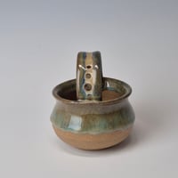 Image 3 of Sweet Little Herb Basket: Jasper (Green/Gold) 01202601