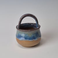 Image 4 of Sweet Little Herb Basket: Jasper (Blue/Green) 01202602