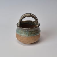Image 5 of Sweet Little Herb Basket: Jasper (Green/Gold) 01202604