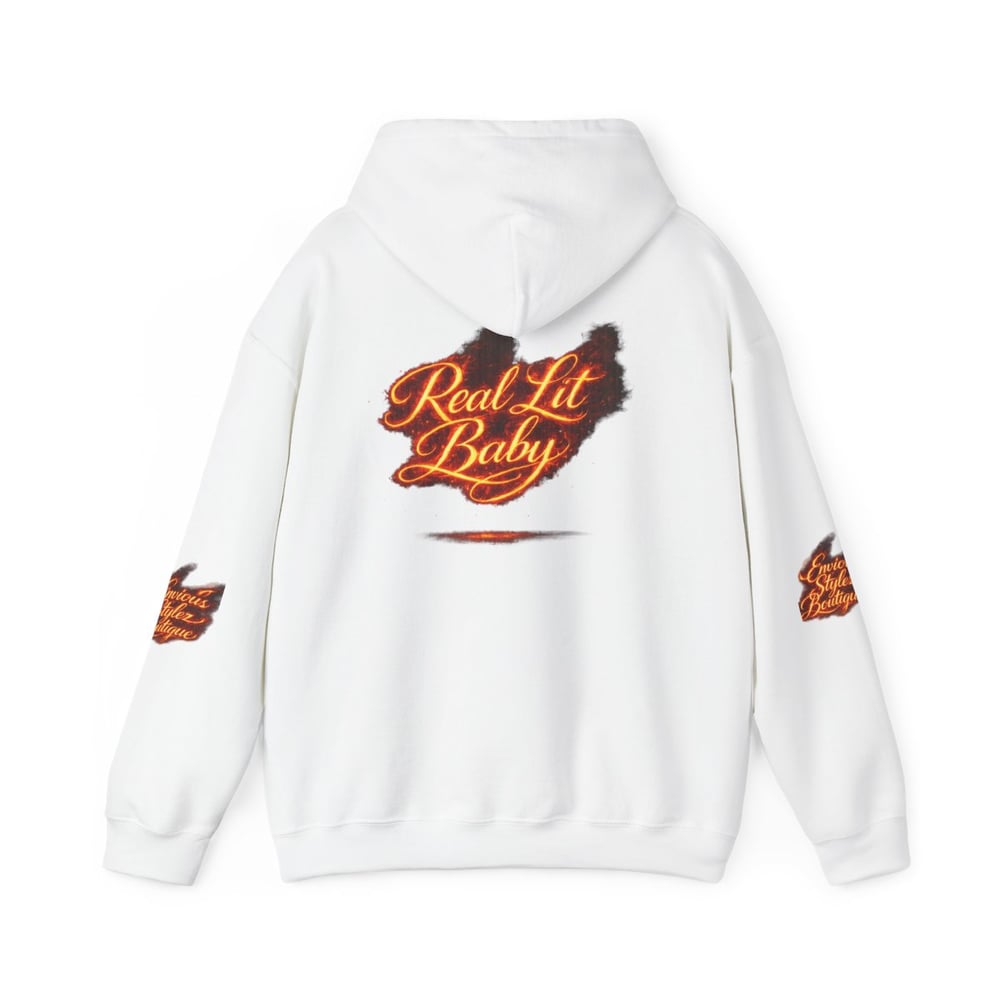 Image of Unisex Custom name Real Lit Baby Hoodie