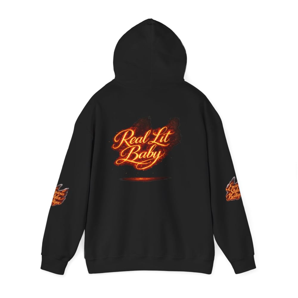 Image of Unisex Custom name Real Lit Baby Hoodie