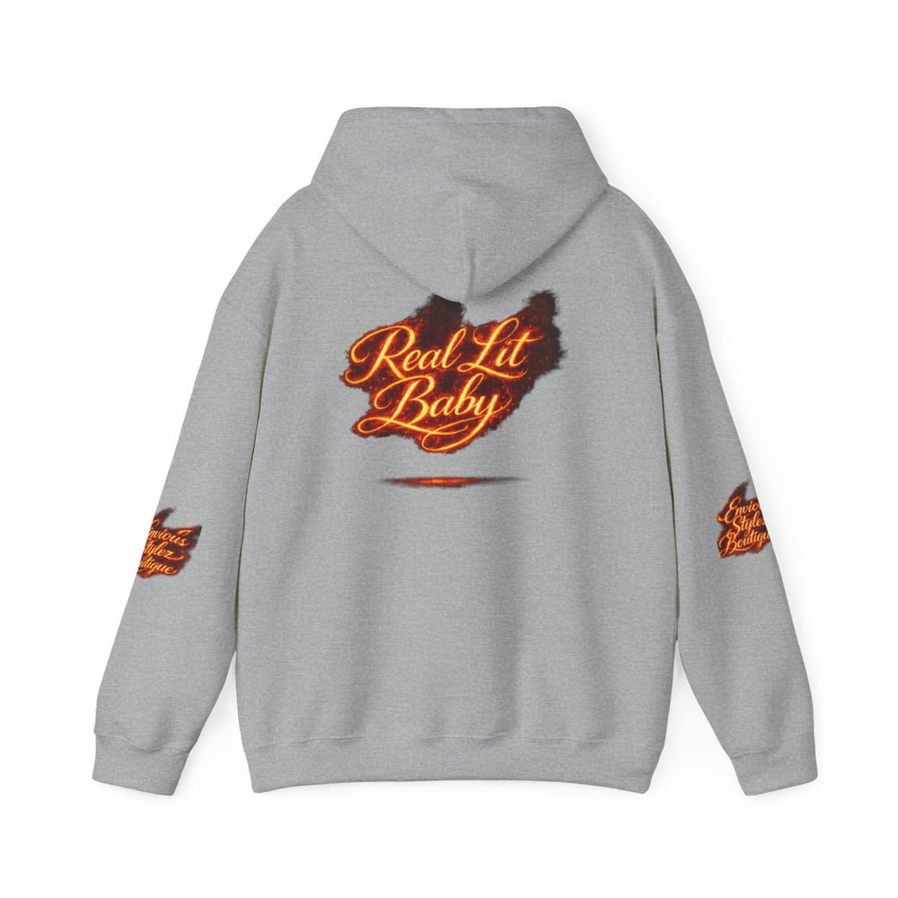 Image of Unisex Custom name Real Lit Baby Hoodie