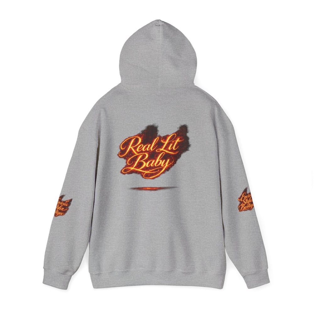 Image of Unisex Custom name Real Lit Baby Hoodie