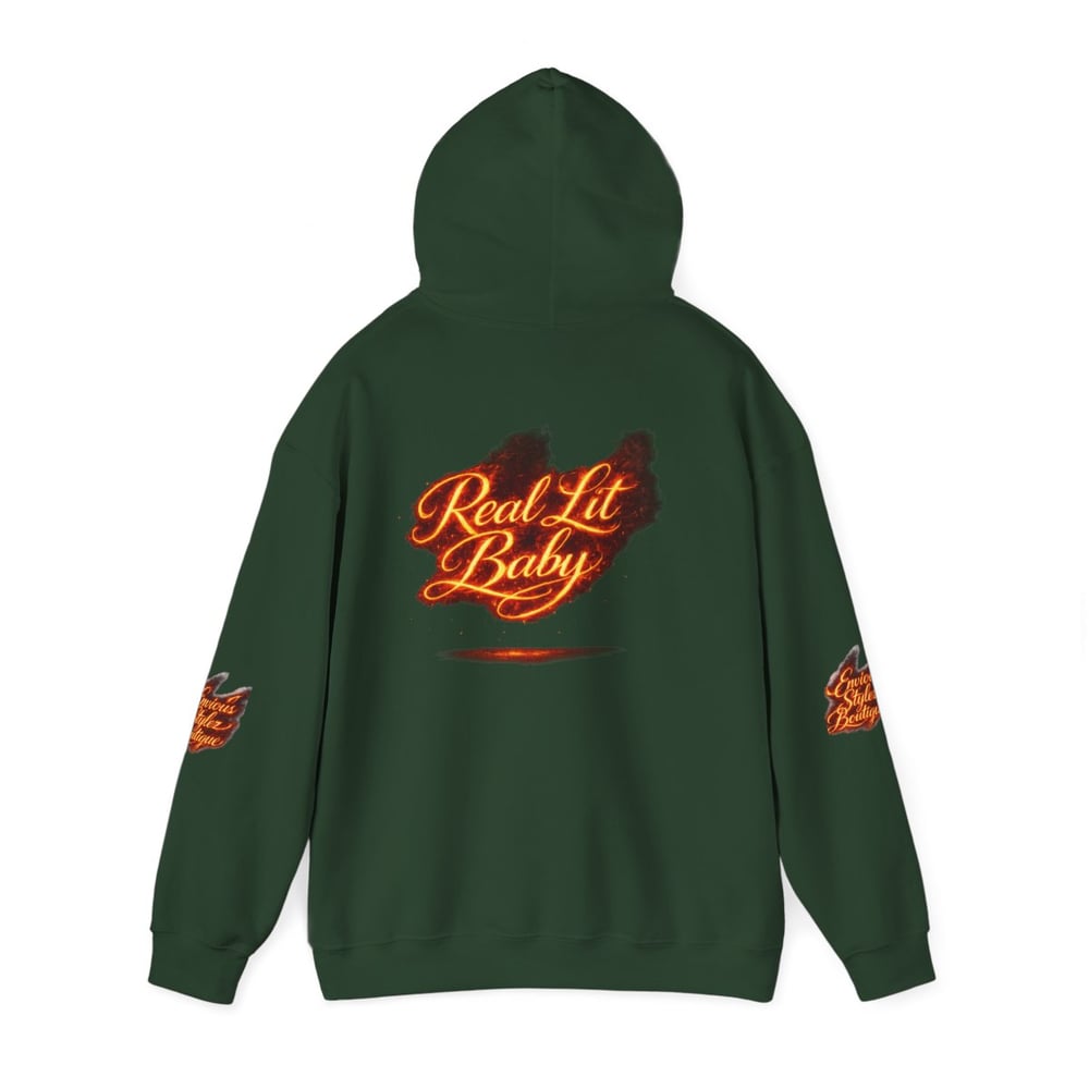 Image of Unisex Custom name Real Lit Baby Hoodie