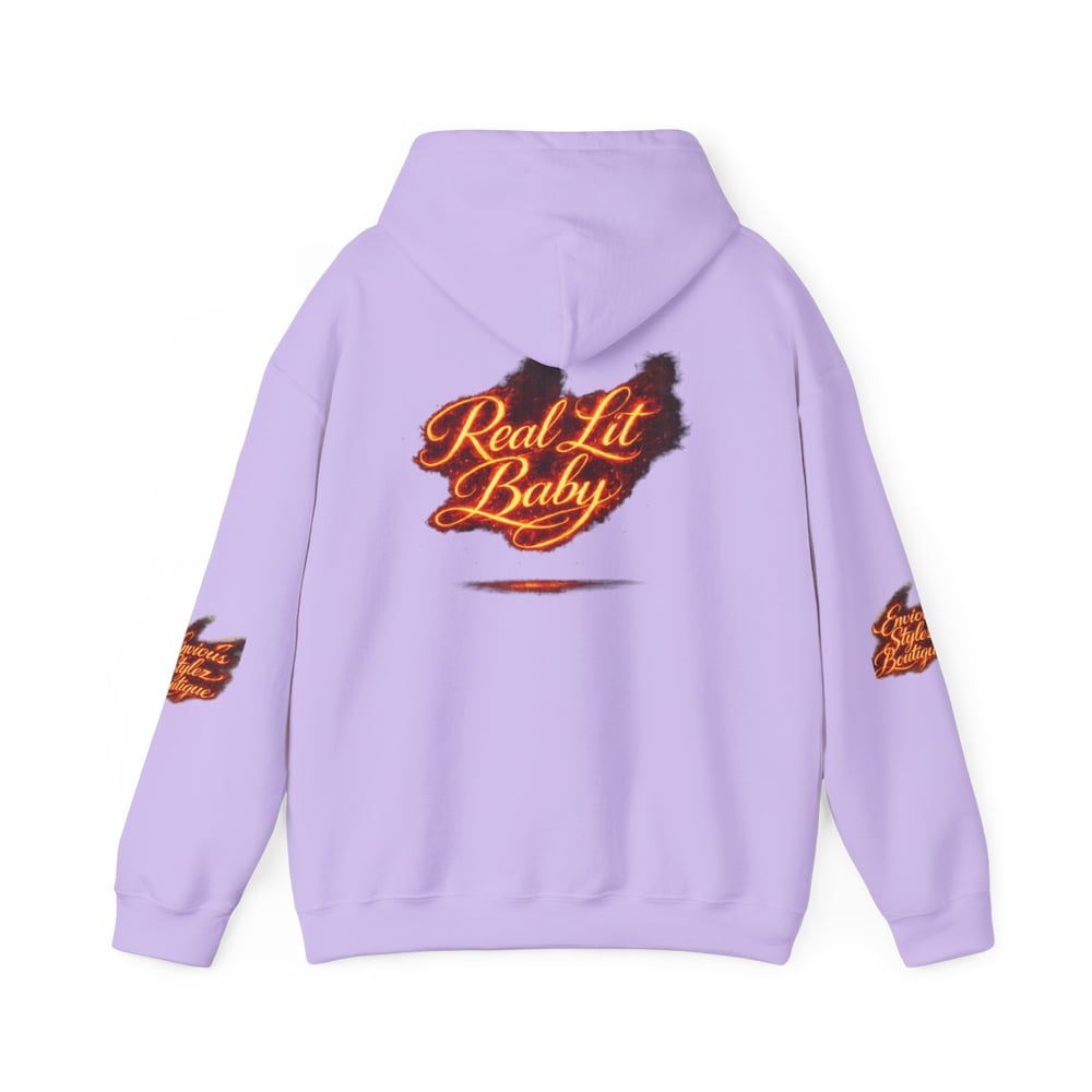 Image of Unisex Custom name Real Lit Baby Hoodie