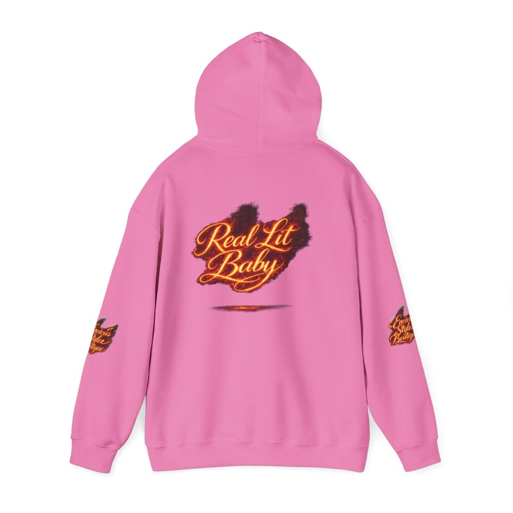 Image of Unisex Custom name Real Lit Baby Hoodie