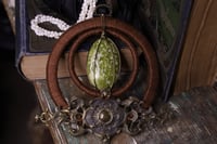 Image 5 of Copper linen serpentine wall hanger