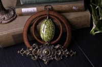 Image 4 of Copper linen serpentine wall hanger