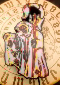 Image 2 of Collaboration Box sign from @billytrident and @scorpion_edc 